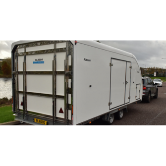 Woodford RL 6000 - Lukket trailer - 3.500 kg - Bred model - 2 aksler